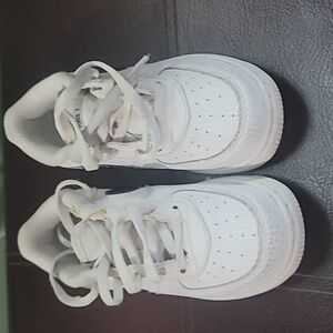 Blk and white airforce once good condition visibly worn